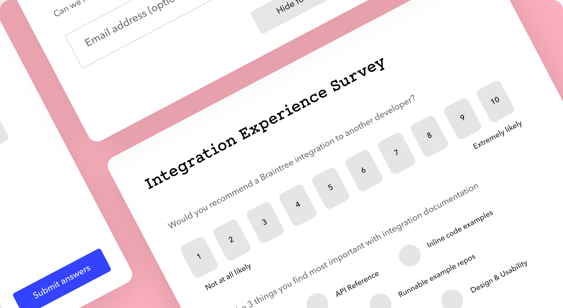 Survey design - AnyTask.com.