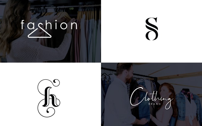 I will design luxurious monogram clothing brand streetwear line logo ...