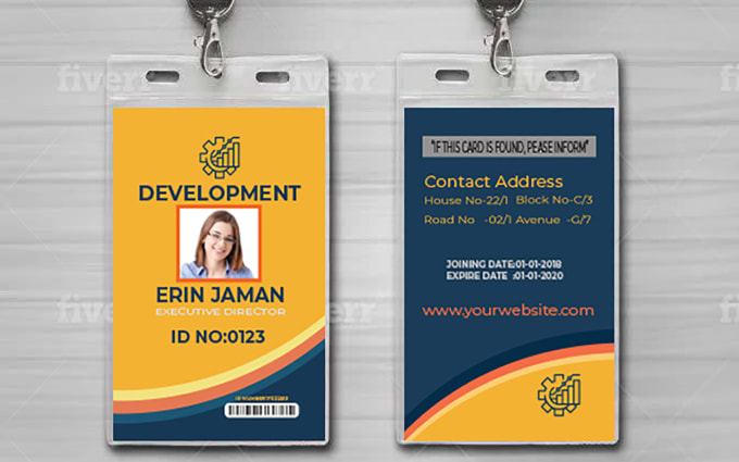 I Will Design a Professional ID Card Design within 24Hrs. - AnyTask.com