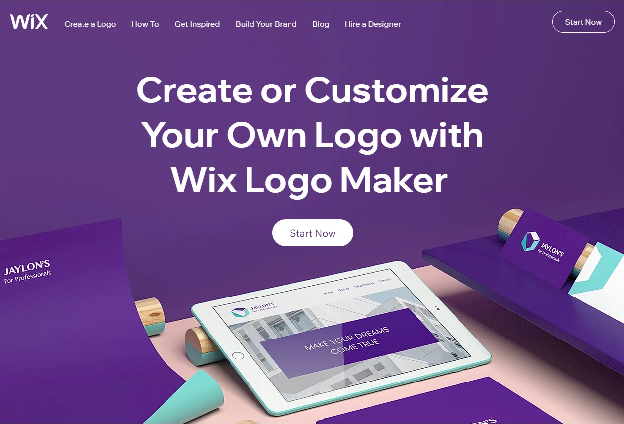 I will create or customize your logo with wix logo maker - AnyTask.com