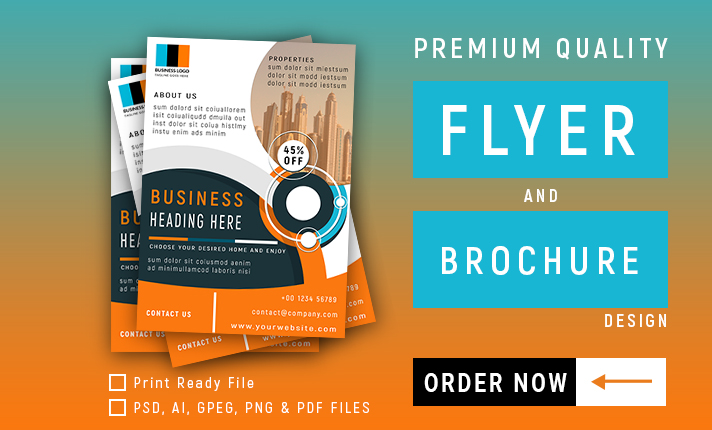 I will design a unique corporate flyer, bifold and trifold brouchure ...