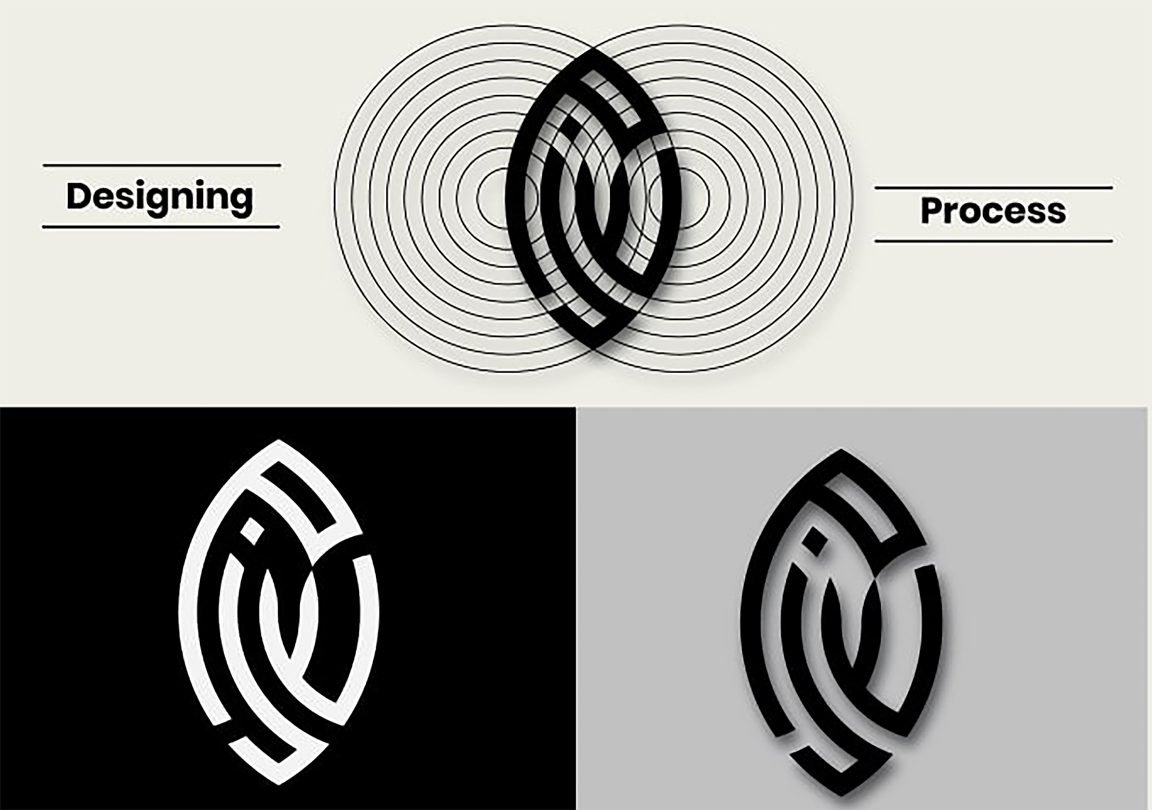 Do modern lettermark, monogram logo design by Shan_kolachi