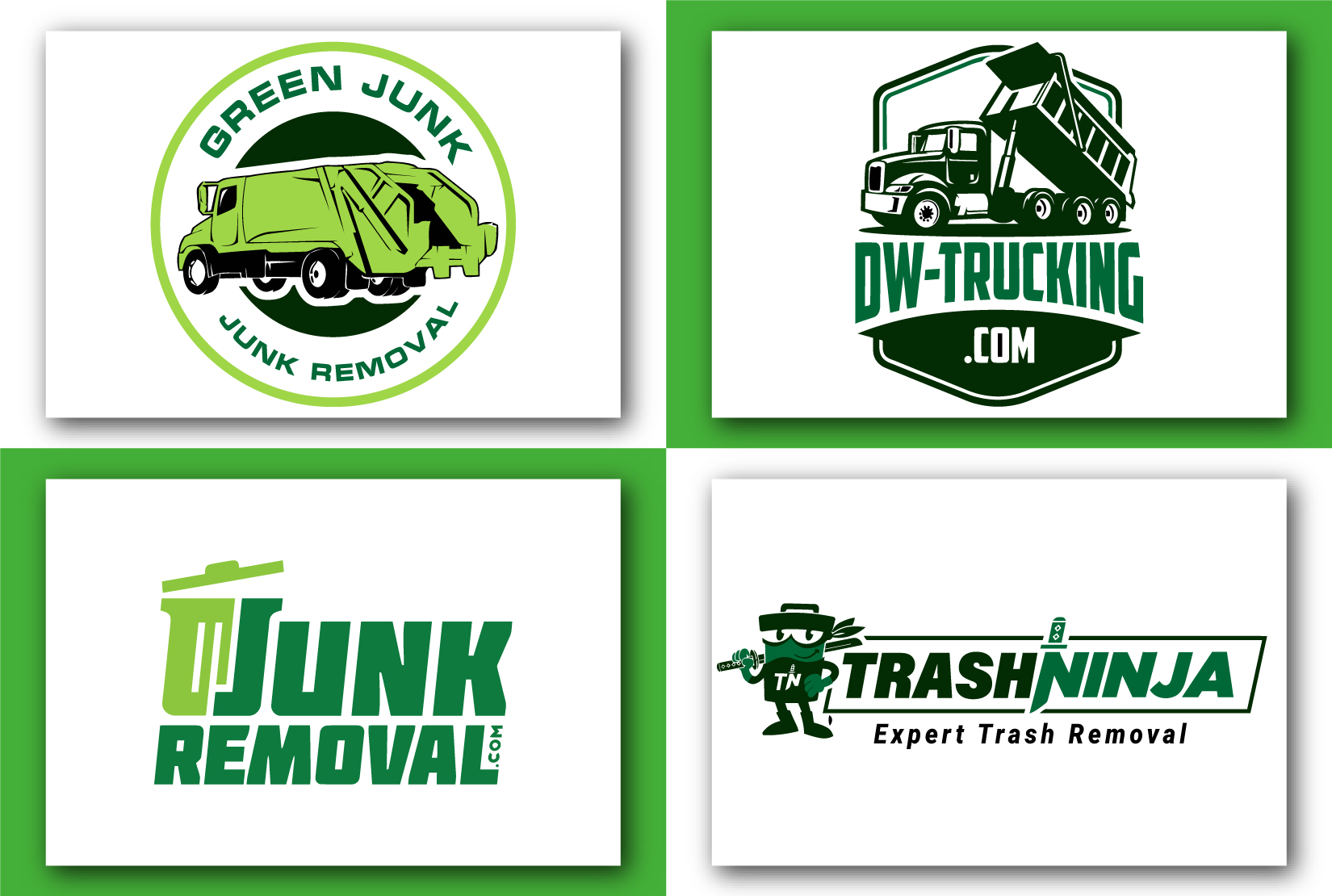 I can do junk removal logo - AnyTask.com