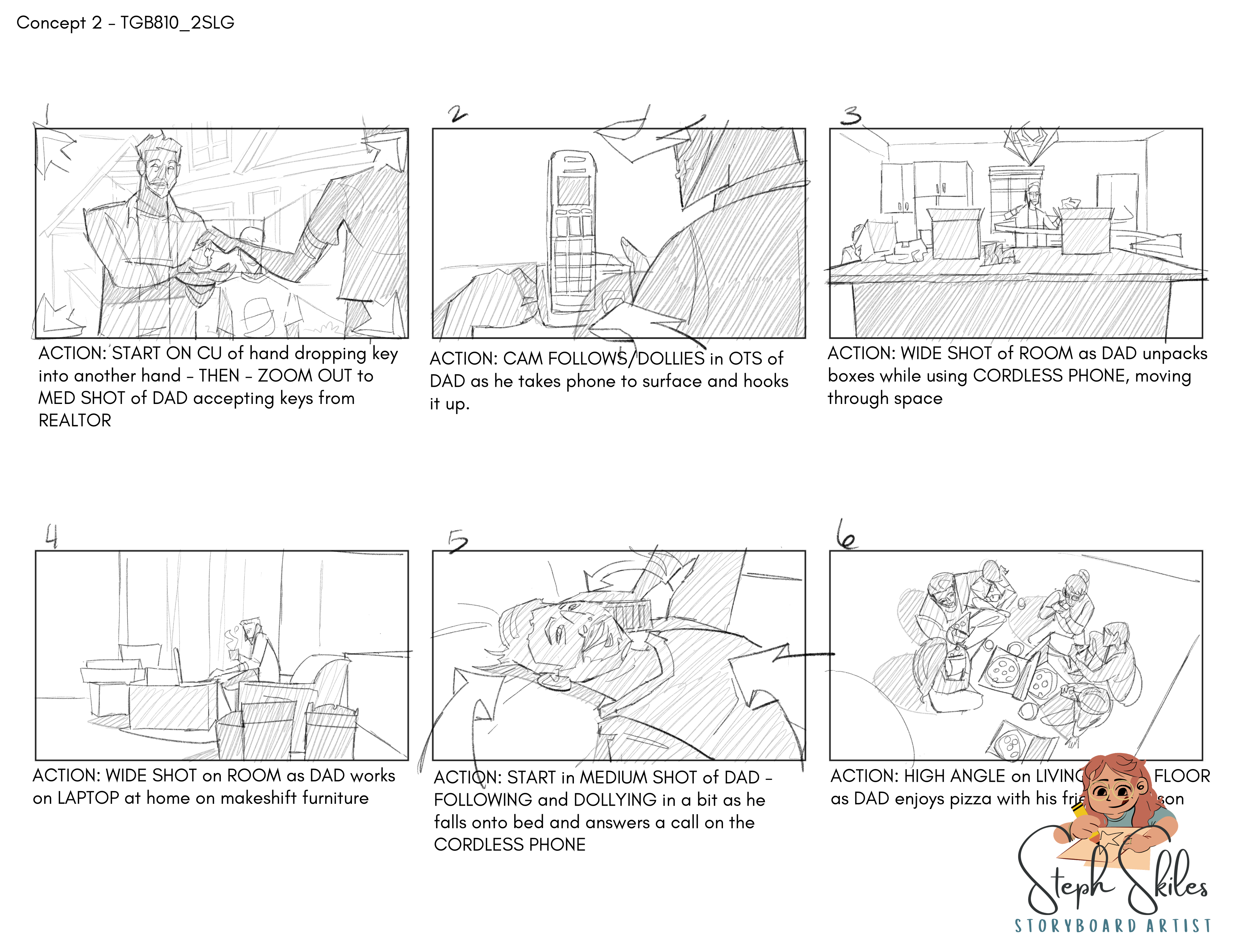 Aquagenius Motorola Non Wifi Baby Monitor Storyboard Shot Move 10