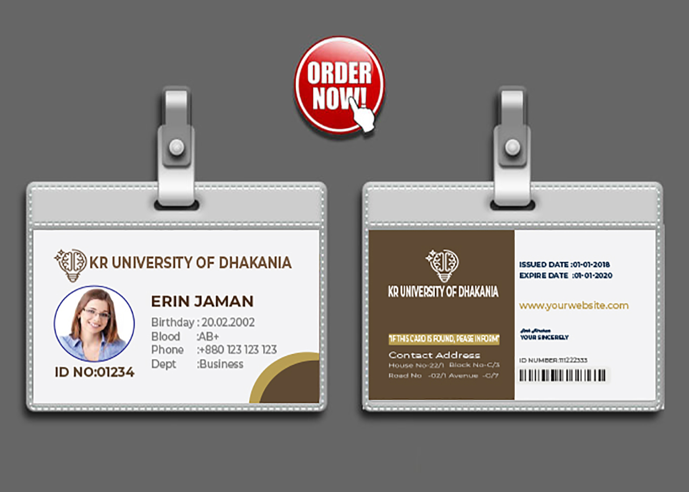 I Will Design a Professional ID Card Design within 24Hrs. - AnyTask.com