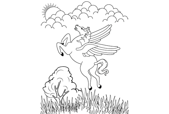 I will draw coloring book pages and covers for children and adult