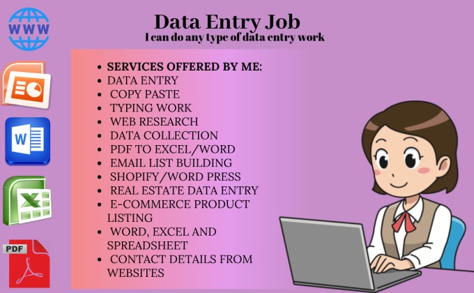 Data entry job description