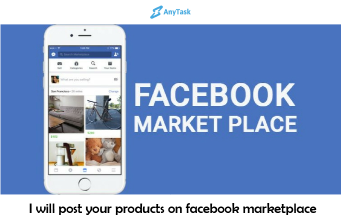 I Will Post Your Products On Facebook Marketplace Anytask Com