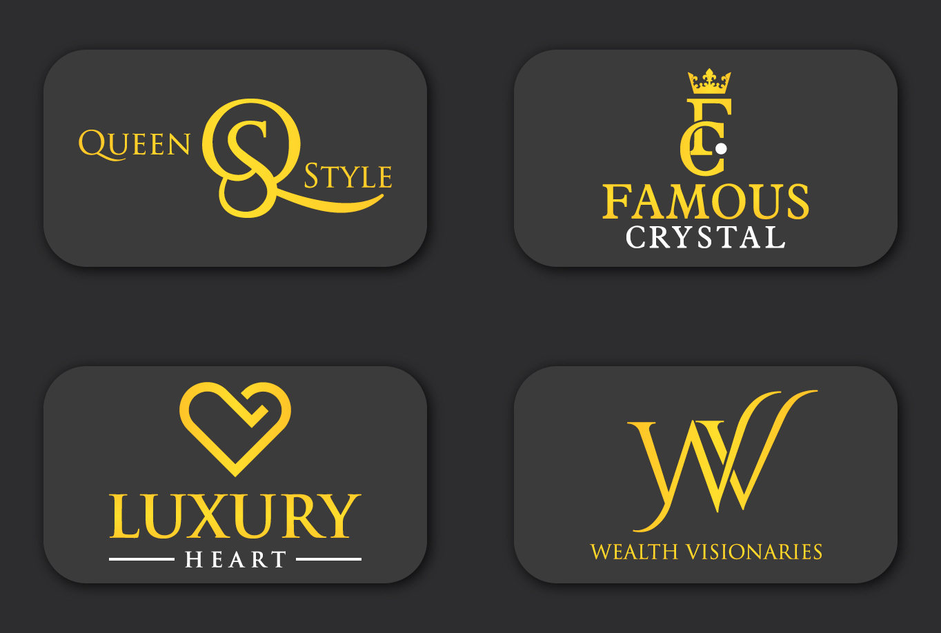 I will create your luxury minimalist business logo design